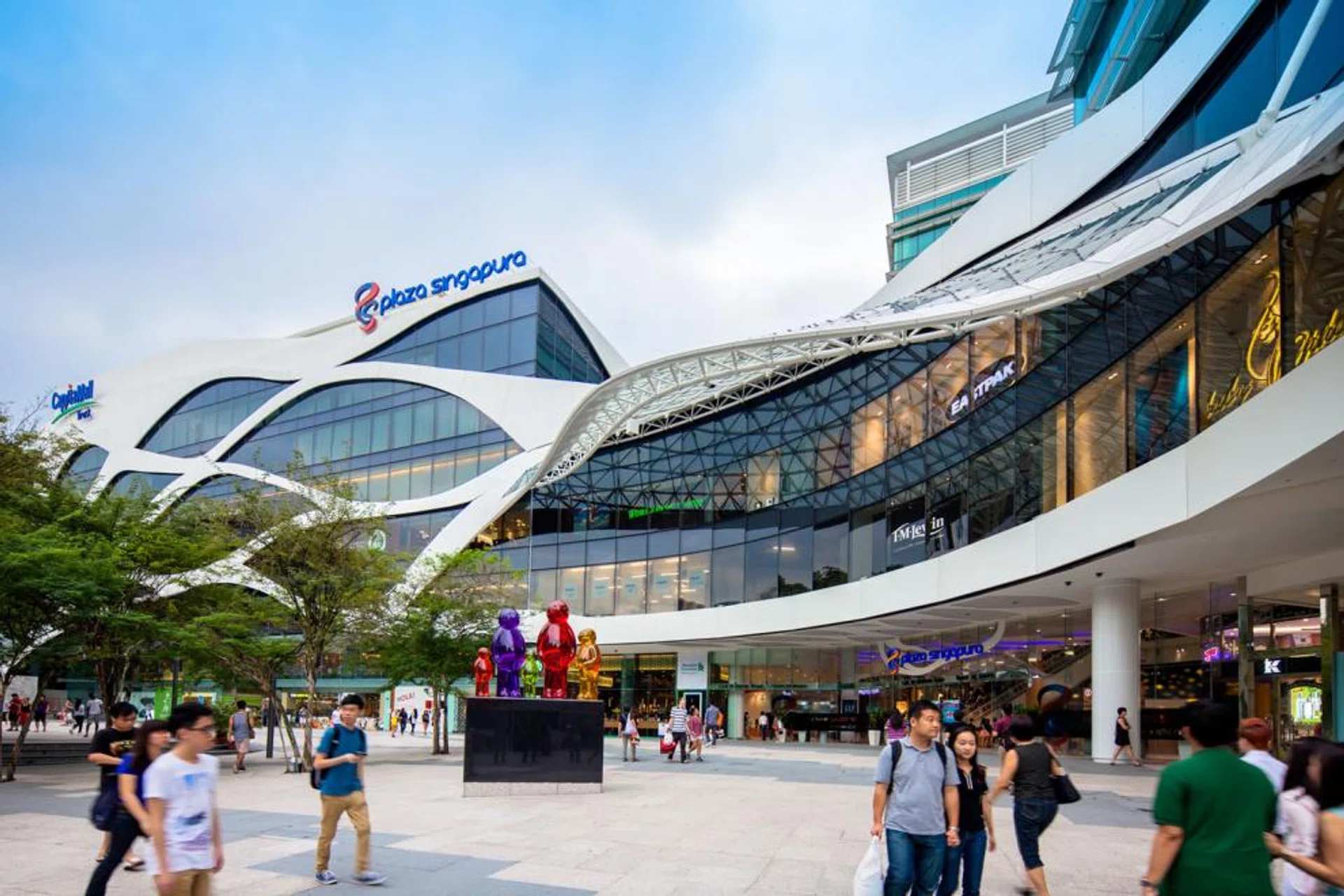 The $150 million makeover of Plaza Singapura.