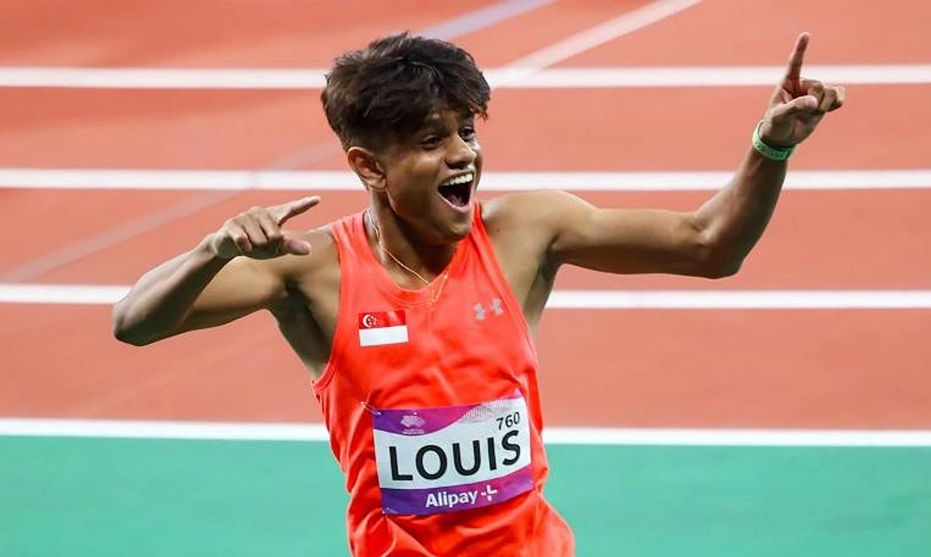 National sprinter Marc Louis will be heading to the Paris Olympics after receiving a universality invite from World Athletics.