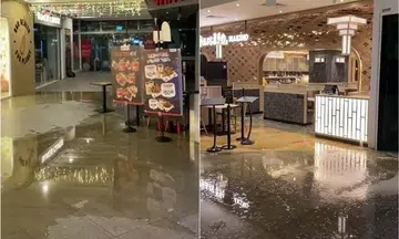 Faulty pipe causes water leakage and 'very bad odour' at Jem