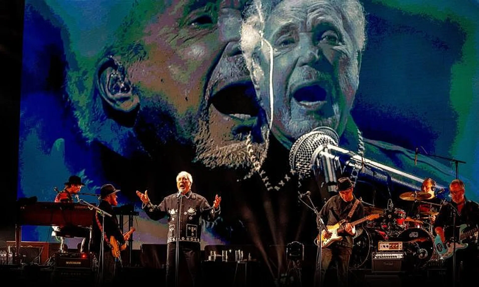 Tom Jones, 83, is still touring the world and has no plans to retire.