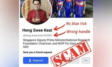 DPM Heng warns public about FB profiles impersonating him