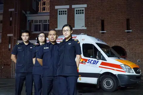 PM Lee thanks SCDF team who 'kept their cool' in helping Heng Swee Keat