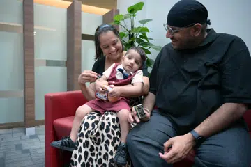 Newborn with 'bubble boy disease' now thriving, thanks to Singapore's early detection programme