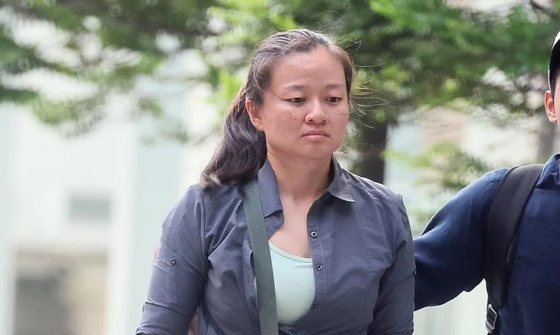 Alvina Lee Peiyu pleaded guilty to causing grievous hurt through a negligent act that endangers human life and was jailed for two months.