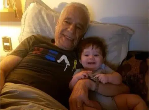 83-year-old cancer survivor records messages for his infant son to get in the future