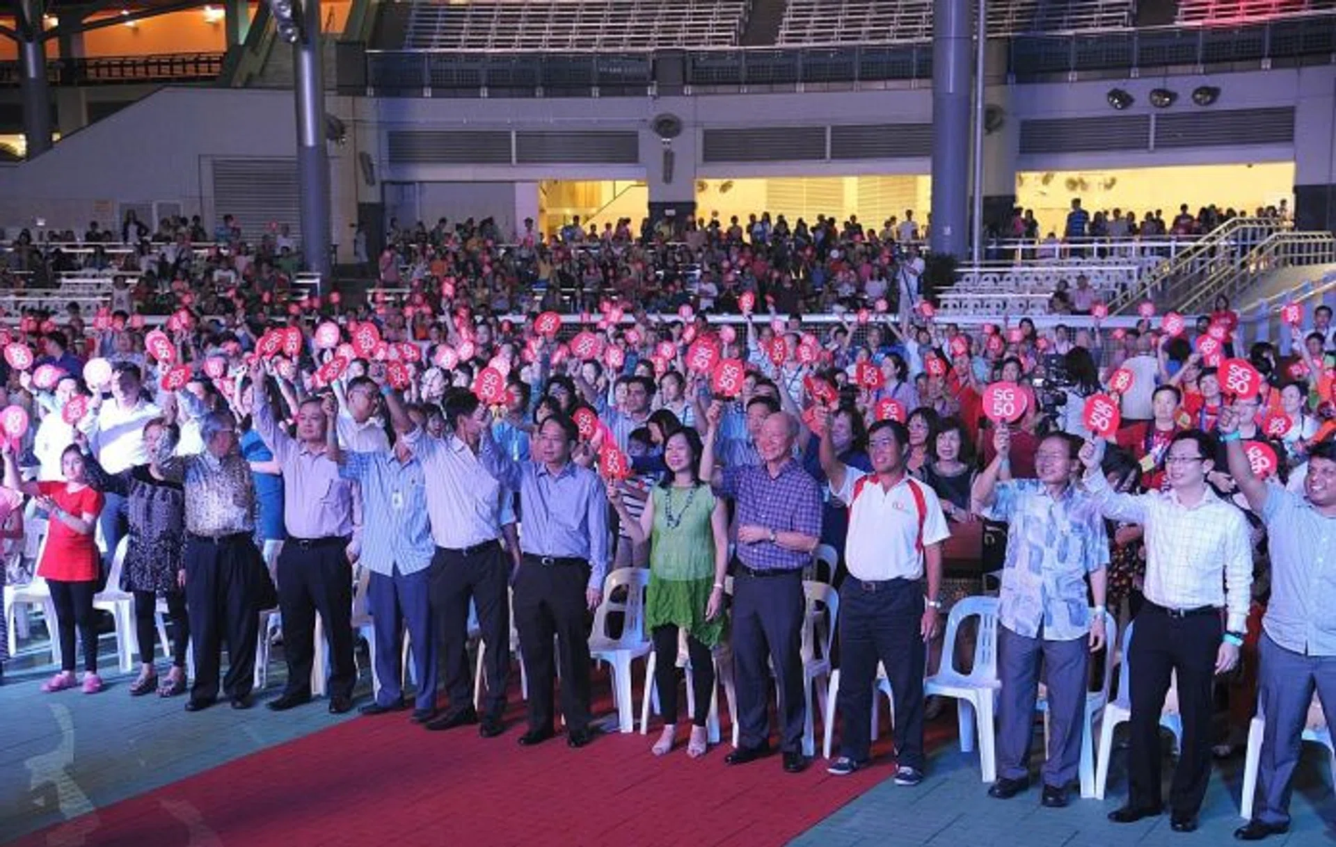 FOR EVERYONE: Last year, the Tote Board Group hosted about 450 beneficiaries from 24 charity and community groups, which included Assisi Hospice, Handicaps Welfare Association and St John Elder's Home, to its carnival at the Singapore Racecourse.