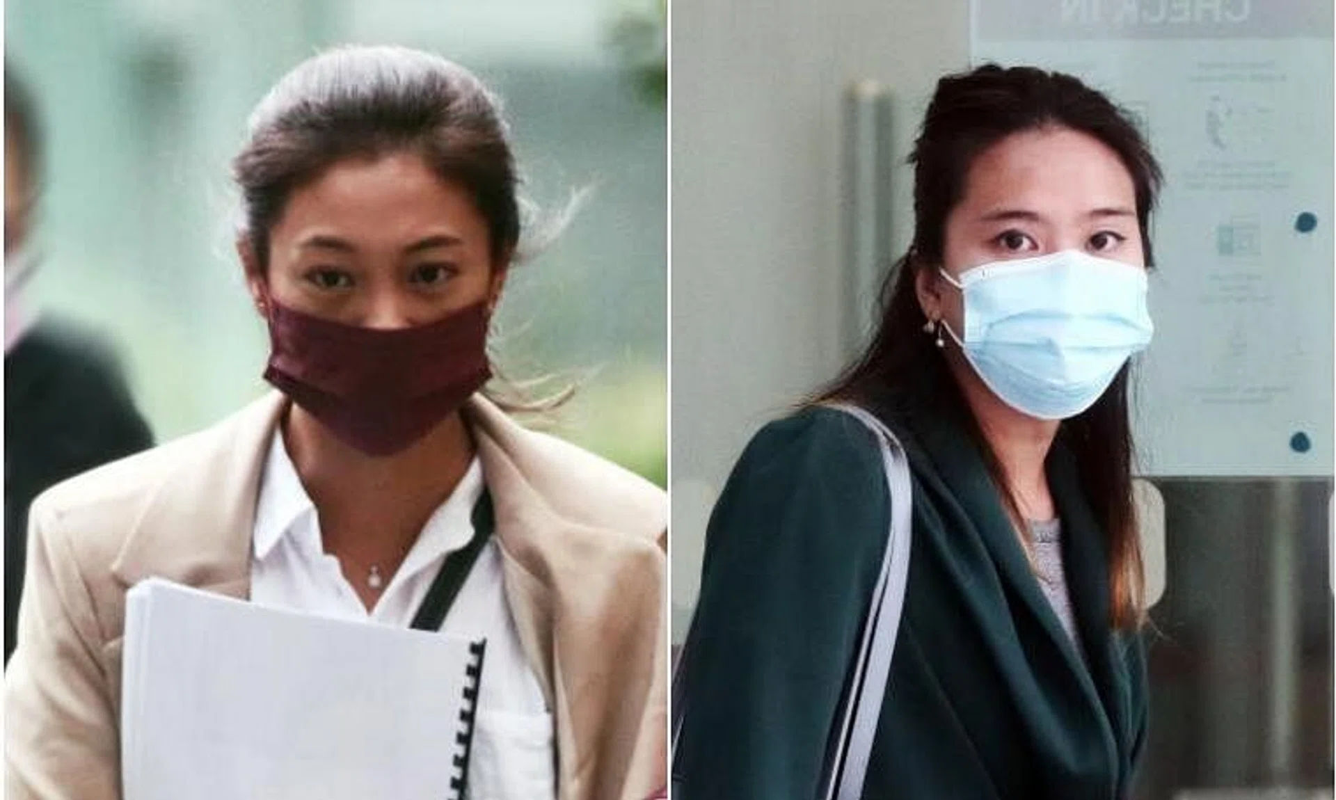 Influencer Rachel Wong (left) had appealed against a State Courts' order to provide documents to Ms Olivia Wu.
