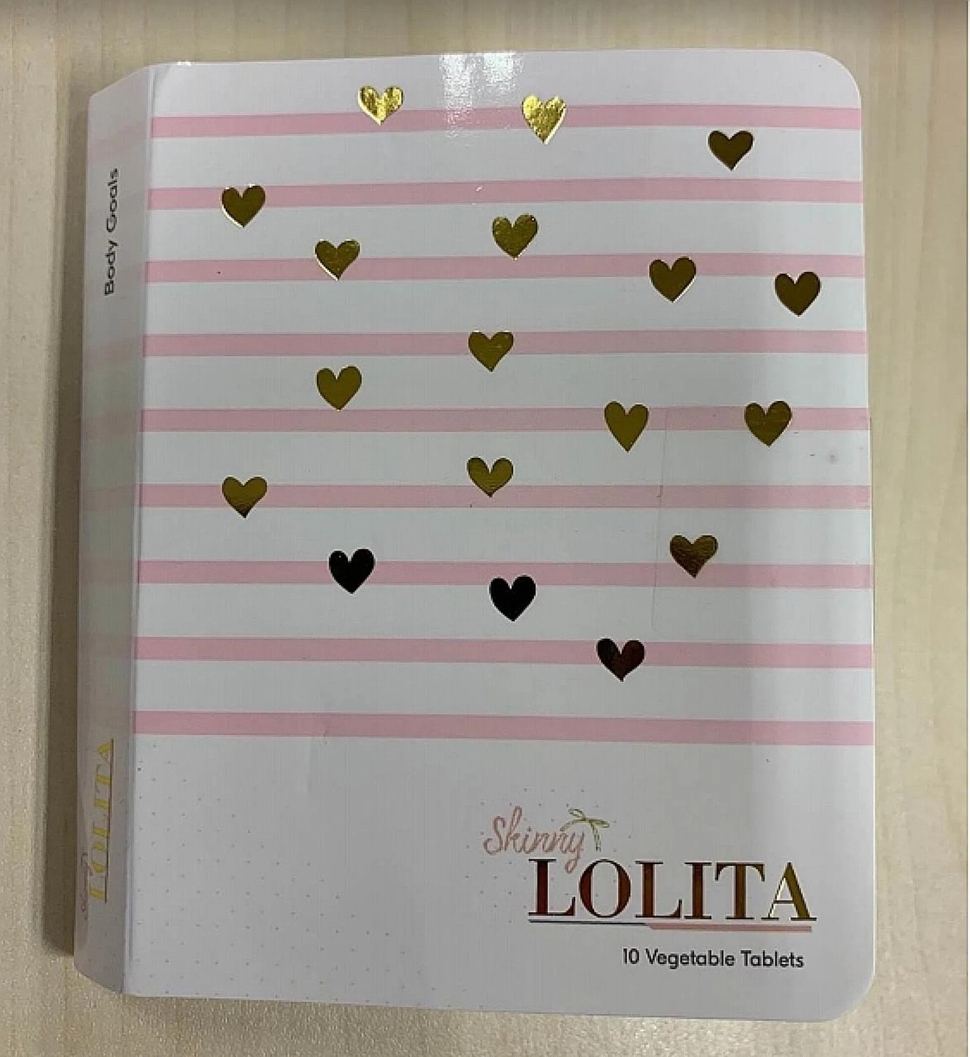Skinny Lolita contains sibutramine, which has been banned since 2010.