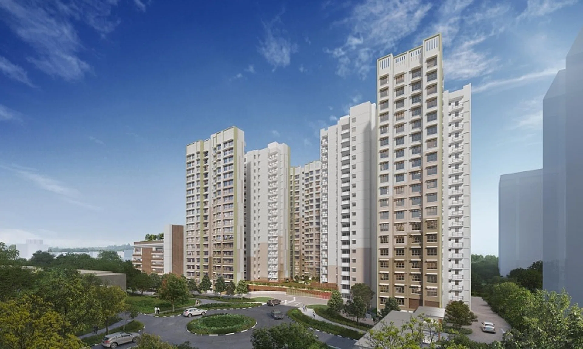 Based on overall application rate, Central Trio @ AMK (above) stood out as the most popular project in the latest BTO sales.