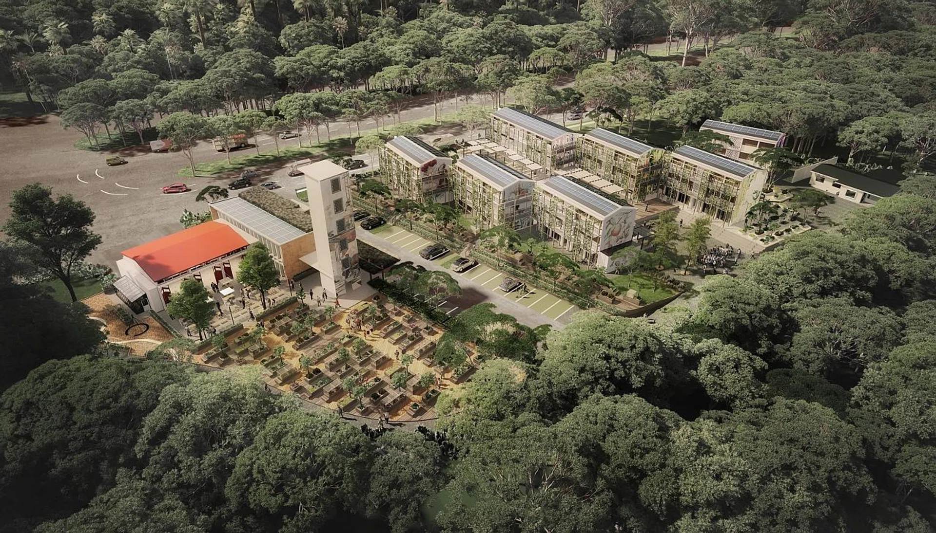 Food sustainability will be at the heart of the upcoming community node located at the intersection of Old Jurong Road and Upper Bukit Timah Road.