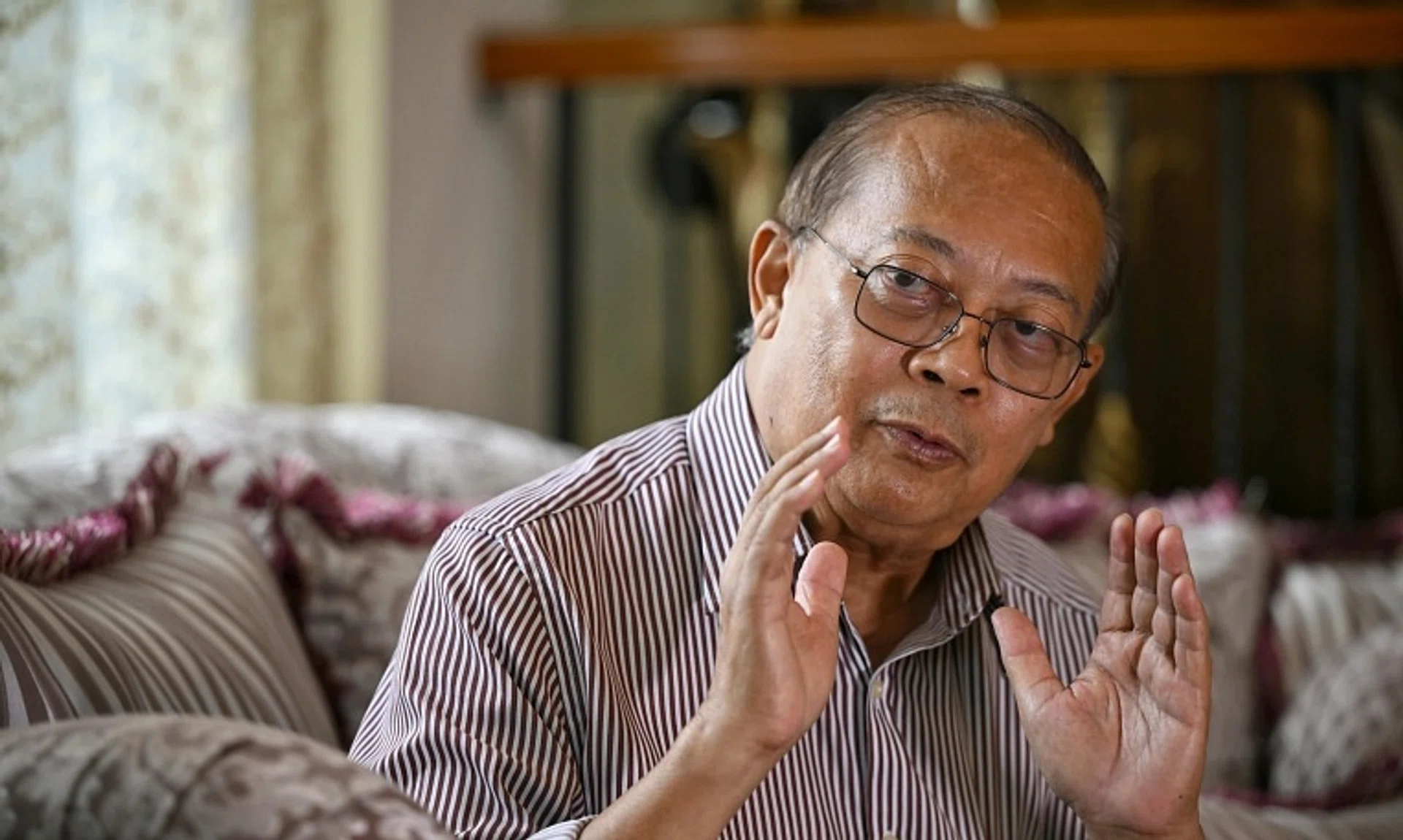 Abdullah Shafiie Mohd Sidik wants to steady the ship at the Singapore Silat Federation.  