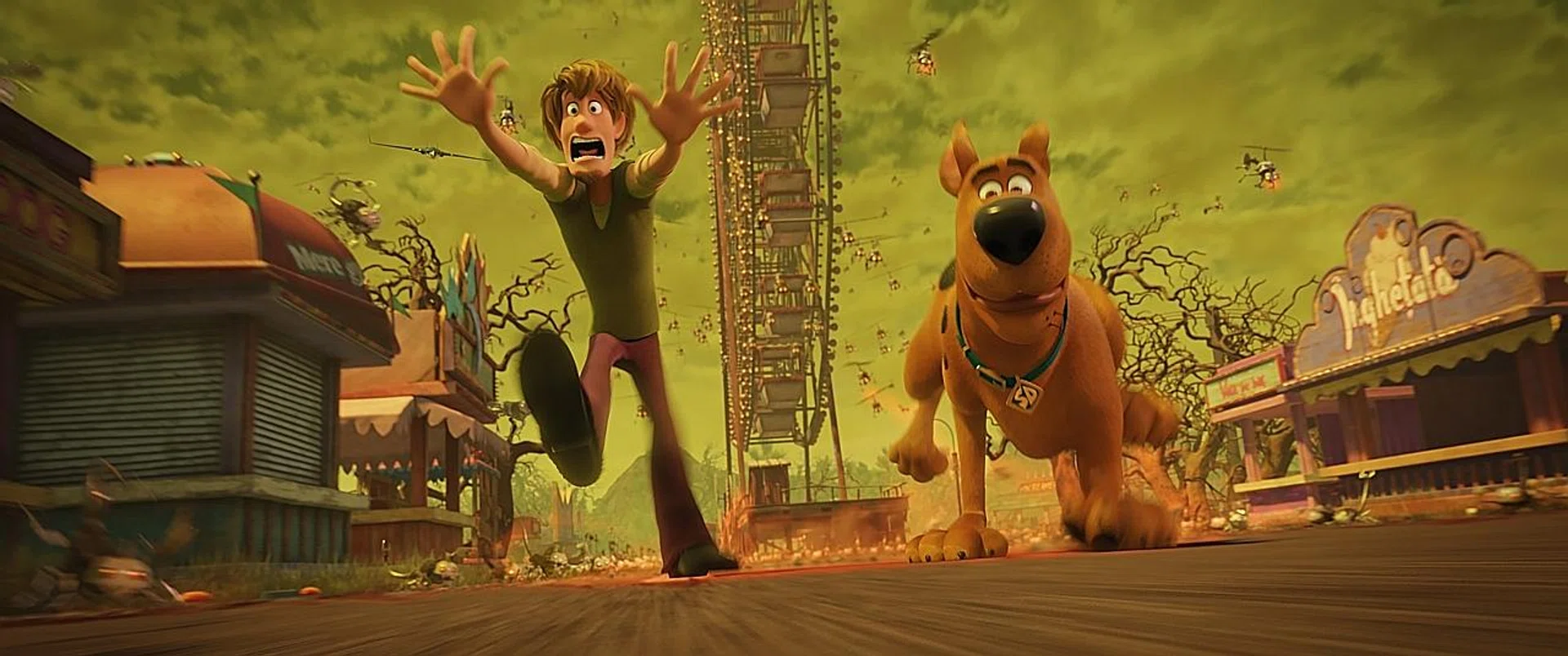 Shaggy and Scooby-Doo in Scoob! 