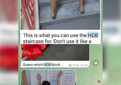 Telegram group found circulating videos of people engaging in lewd acts at HDB estates