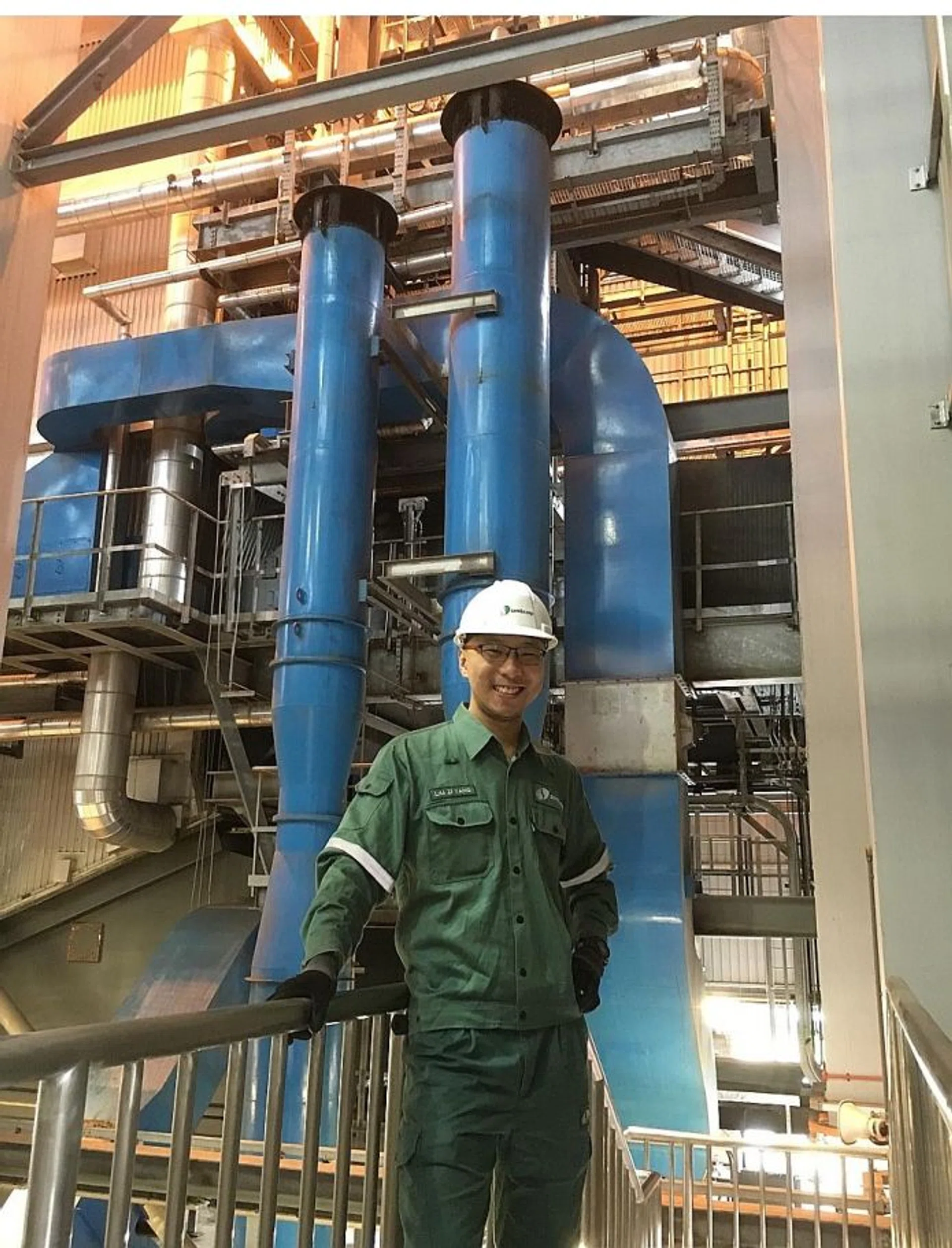 PASSIONATE: Mr Lim Zi Yang says engineering is a never-ending learning journey.