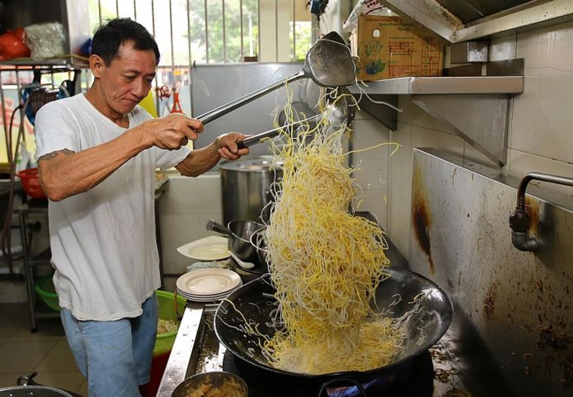 "I'm going to display it somewhere on my stall. I can't thank you enough for giving me this recognition because it means more to me than you know."  - Mr Lee Eng Keat of Kim Keat Hokkien Mee