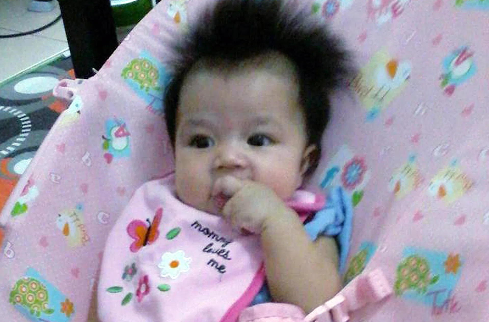 Little Reyhana Qailah died last October.