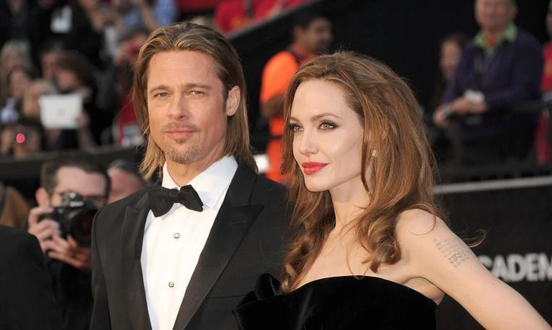 The confrontation began in the plane's bathroom when Brad Pitt said Angelina Jolie was "too deferential" to the children. 