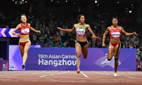Singapore's sprint queen Shanti Pereira hit by injury, setback for Paris Olympics