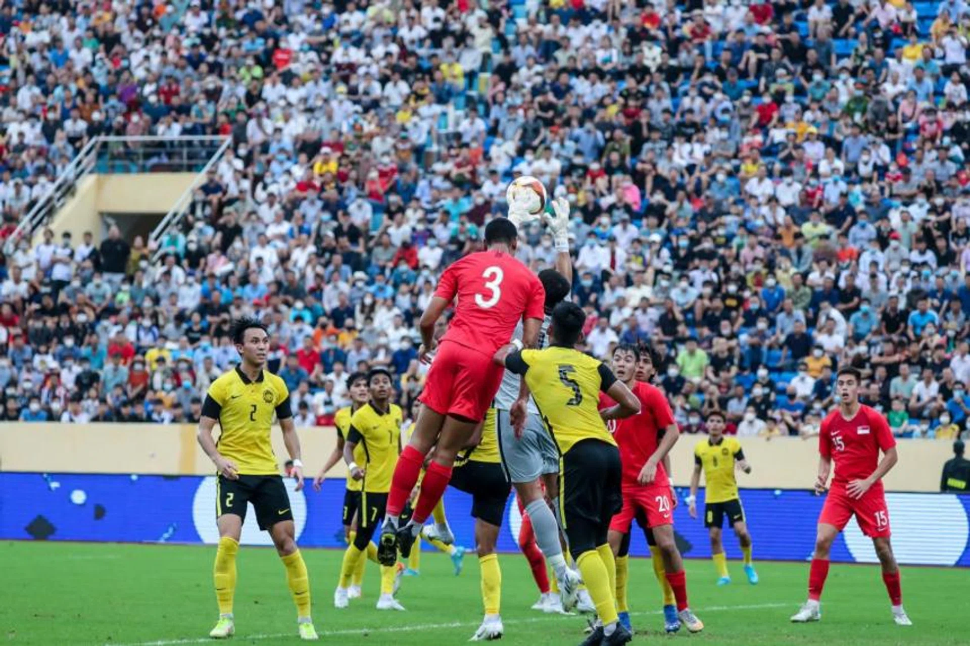 The Young Lions needed to beat Malaysia in their final group match for an outside chance of qualifying for the semis.