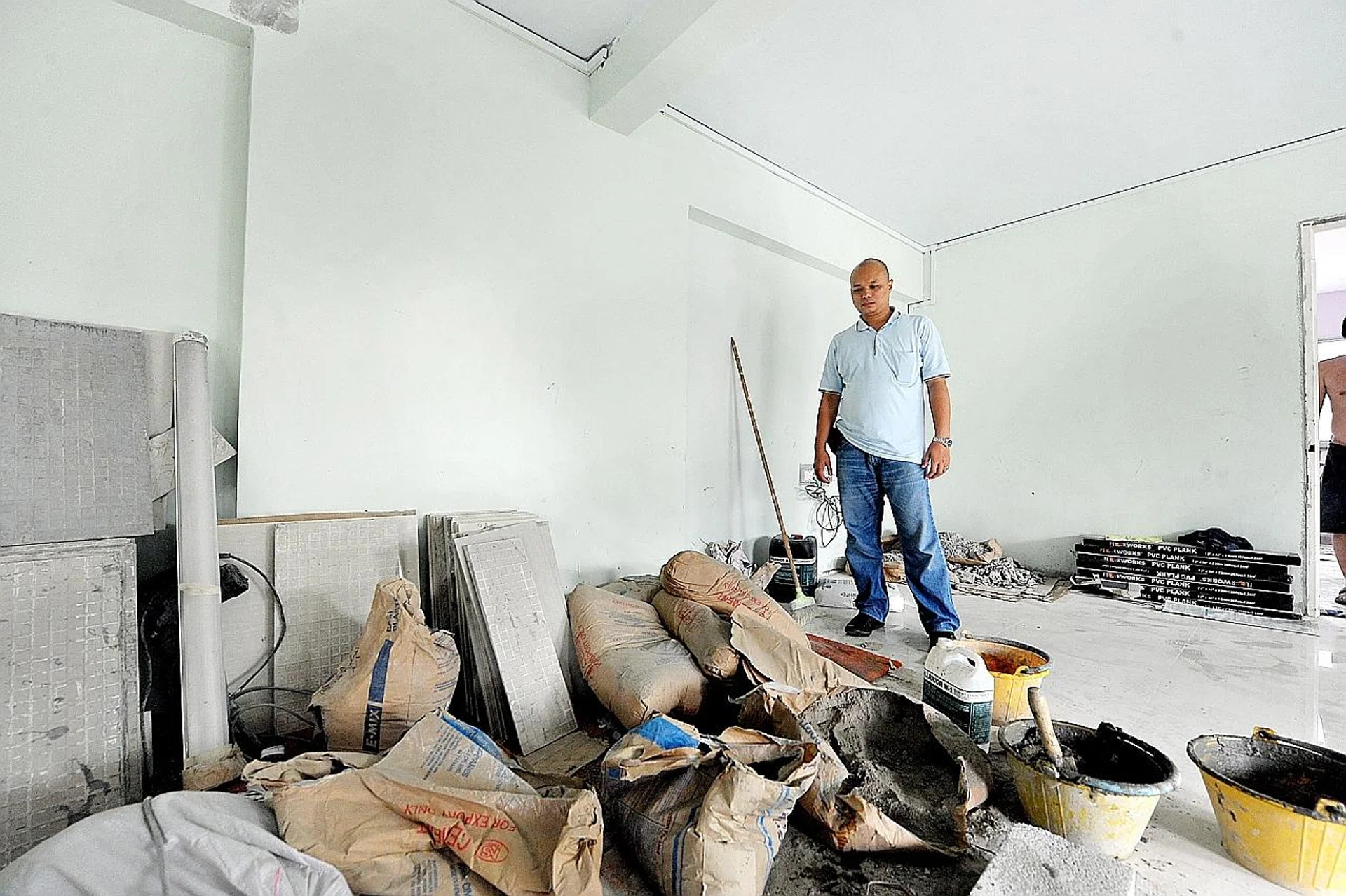 Some home owners had bought homes prior to the circuit breaker, only to find themselves unable to move in because renovation works had been disrupted. 