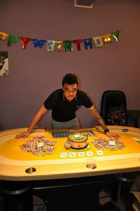Mr Mason Lim lived the high life earning big bucks when he was hosting poker games in his residence.