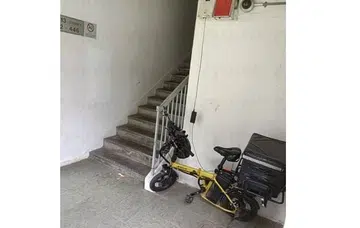 Illegal charging of e-bike at HDB block; town council to take action