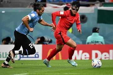 World Cup: Son Heung-min's South Korea hold Uruguay to goalless draw