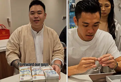 Mayiduo buys Rolex watches for his workers