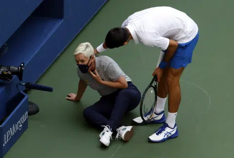 Nick Kyrgios trolls Novak Djokovic over US Open disqualification