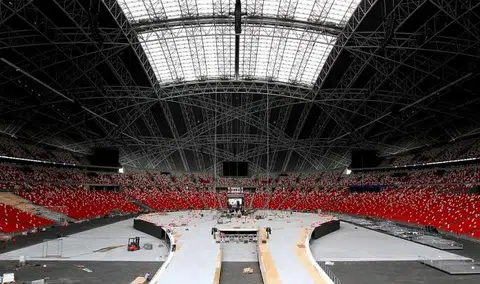 Preparing National Stadium for NDP after 10 years