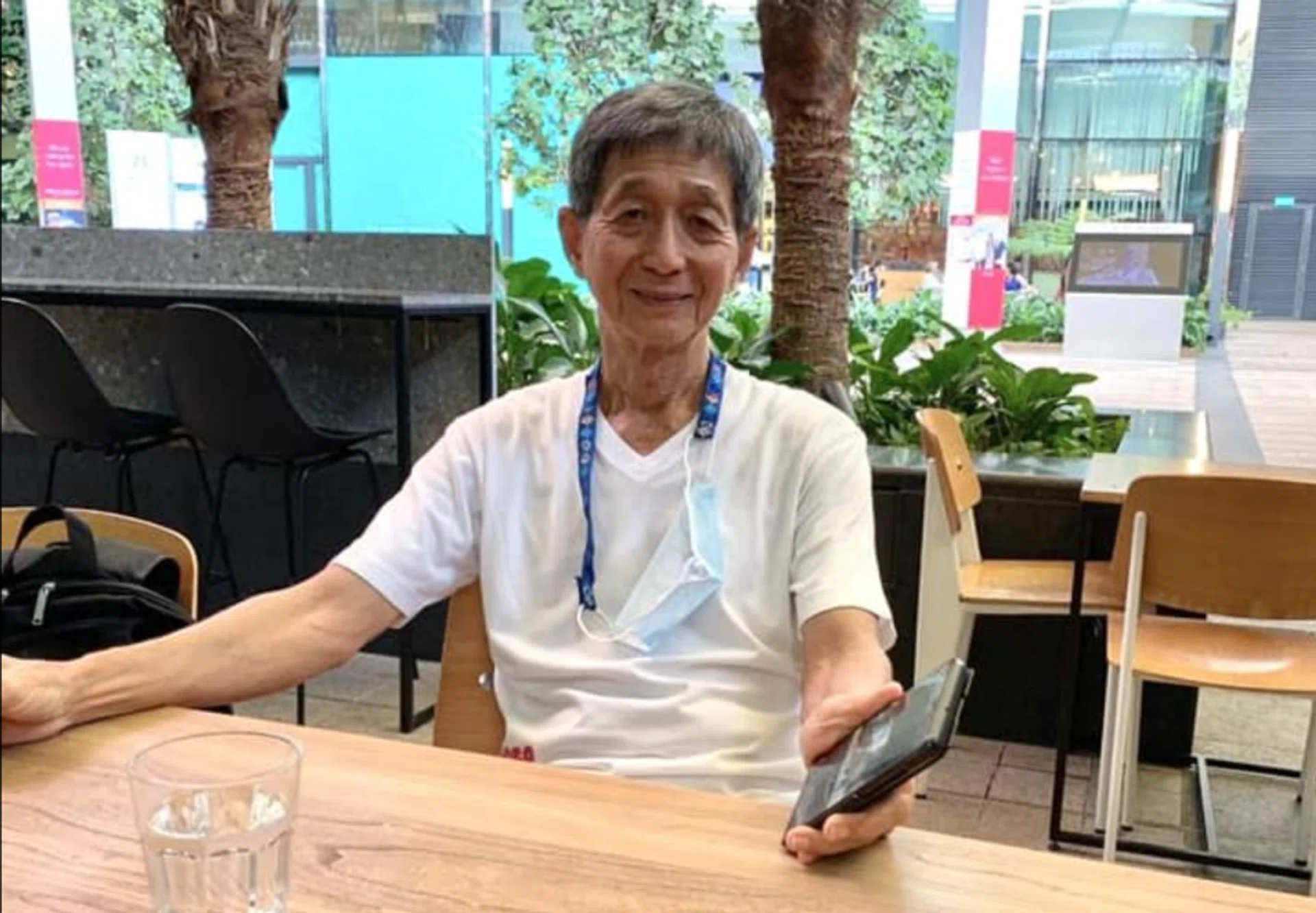 Mr Harry Tan went missing while hiking near Mount Everest.