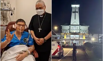 Priest injured in St Joseph's Church stabbing discharged from hospital