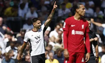Magical Mitrovic nets twice as Fulham hold Liverpool to 2-2 draw