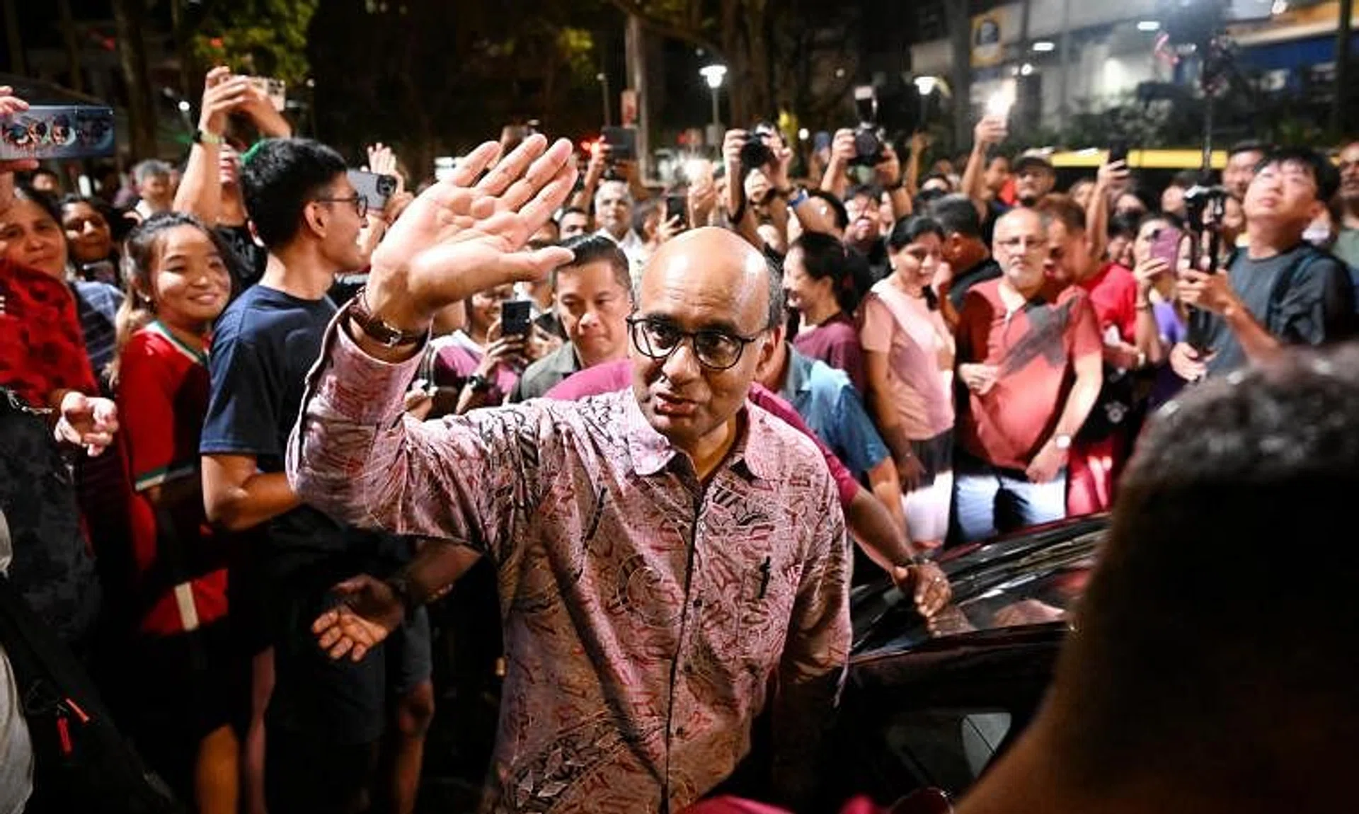 Mr Tharman Shanmugaratnam won the presidential election with a vote share of 70.4 per cent.