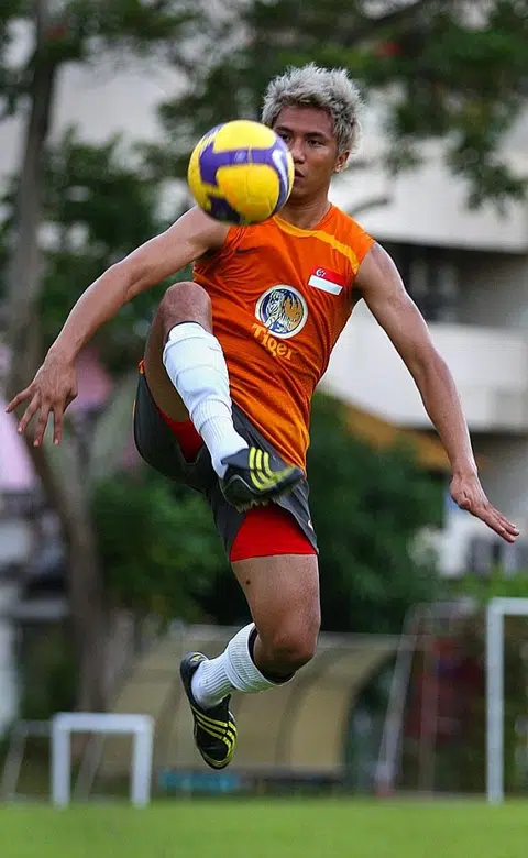 Once a Singapore star striker, retired Noh Alam Shah insists he does not miss football