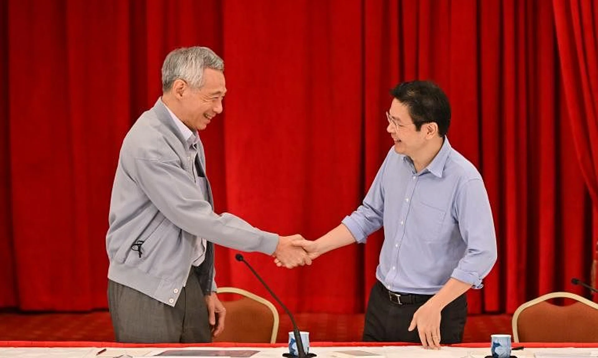 PM Lee Hsien Loong said he has every confidence in his successor, DPM Lawrence Wong, and his team.