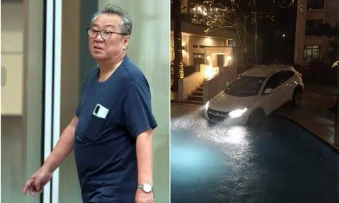 Man who allegedly drove car into Hillside condo swimming pool charged with committing a rash act