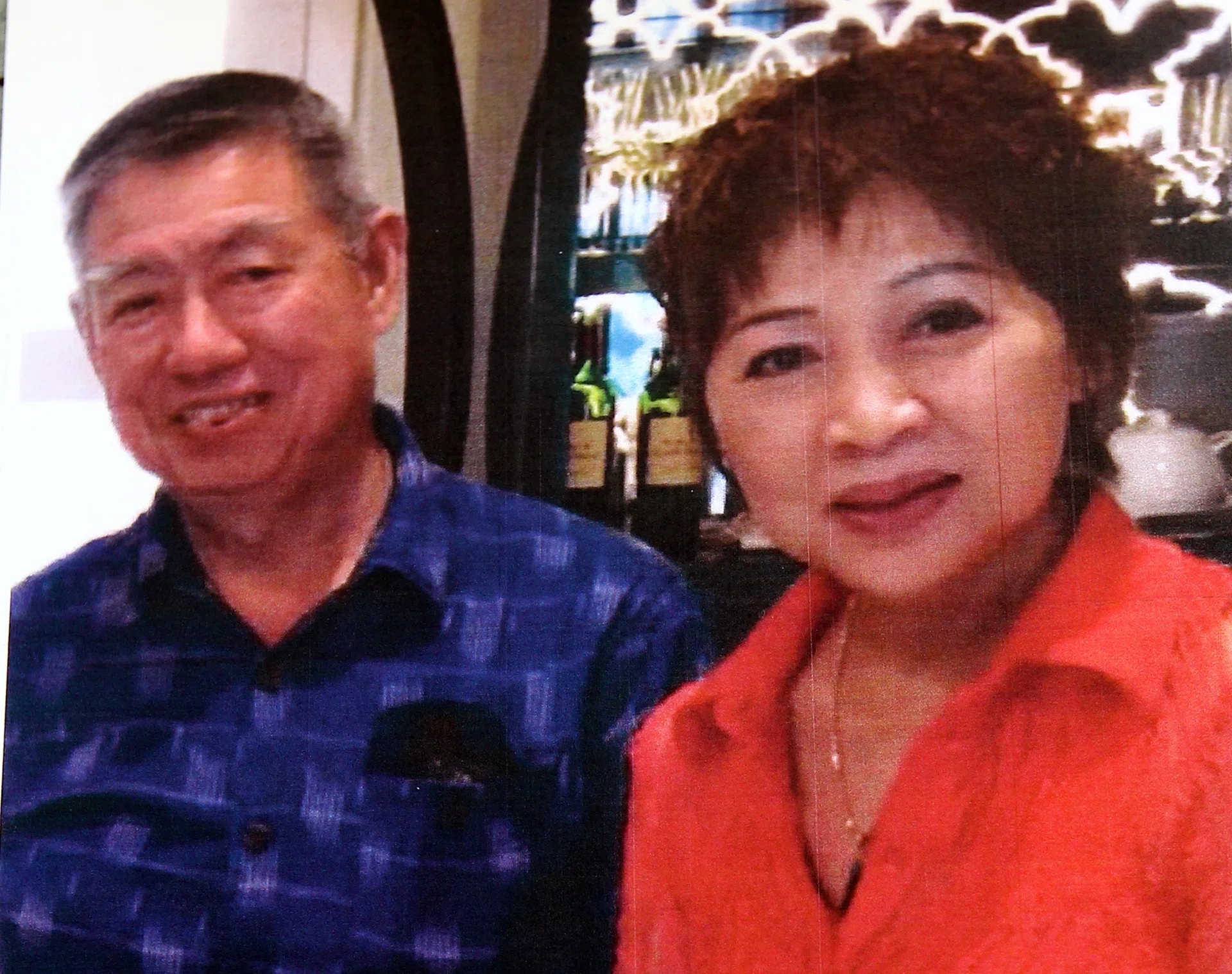 ACCUSED: Ong Choon Lin and his wife Ng Kim Yew allegedly cheated six victims of over $650,000 by promising them various talismans. 
