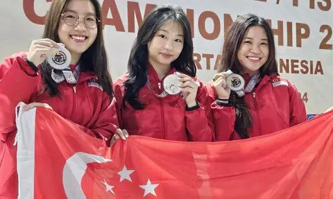 S'pore shooters win silver at Asian Championships
