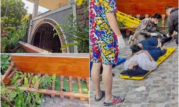 12 injured after balcony in Chiang Mai resort collapses