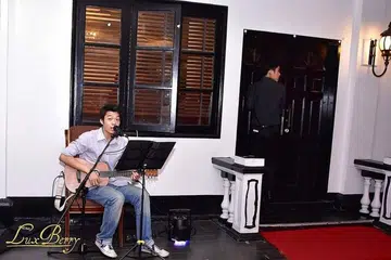 Busker makes stage debut at Our Blocks Rock party at Yew Tee
