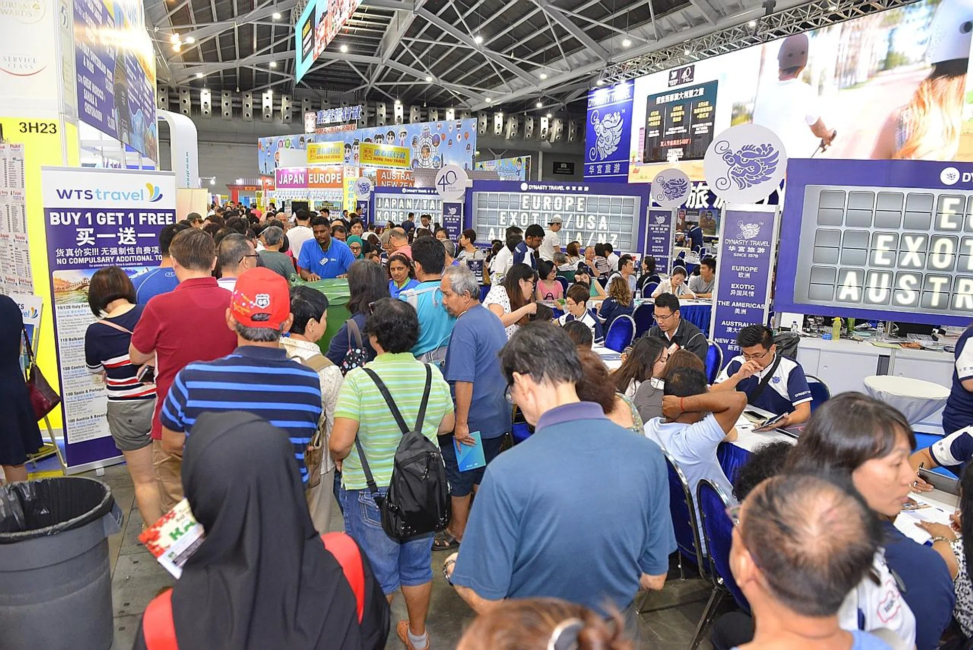 The Natas Travel Fair will be at Expo halls 5 & 6 A, Feb 22 to 24. 