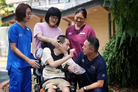 Lucas was 10 when he was referred to Dr Lin and has been under the care of his team for the past seven years.