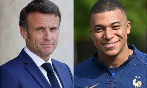 French president Macron will 'try to push' for Kylian Mbappe to stay at PSG