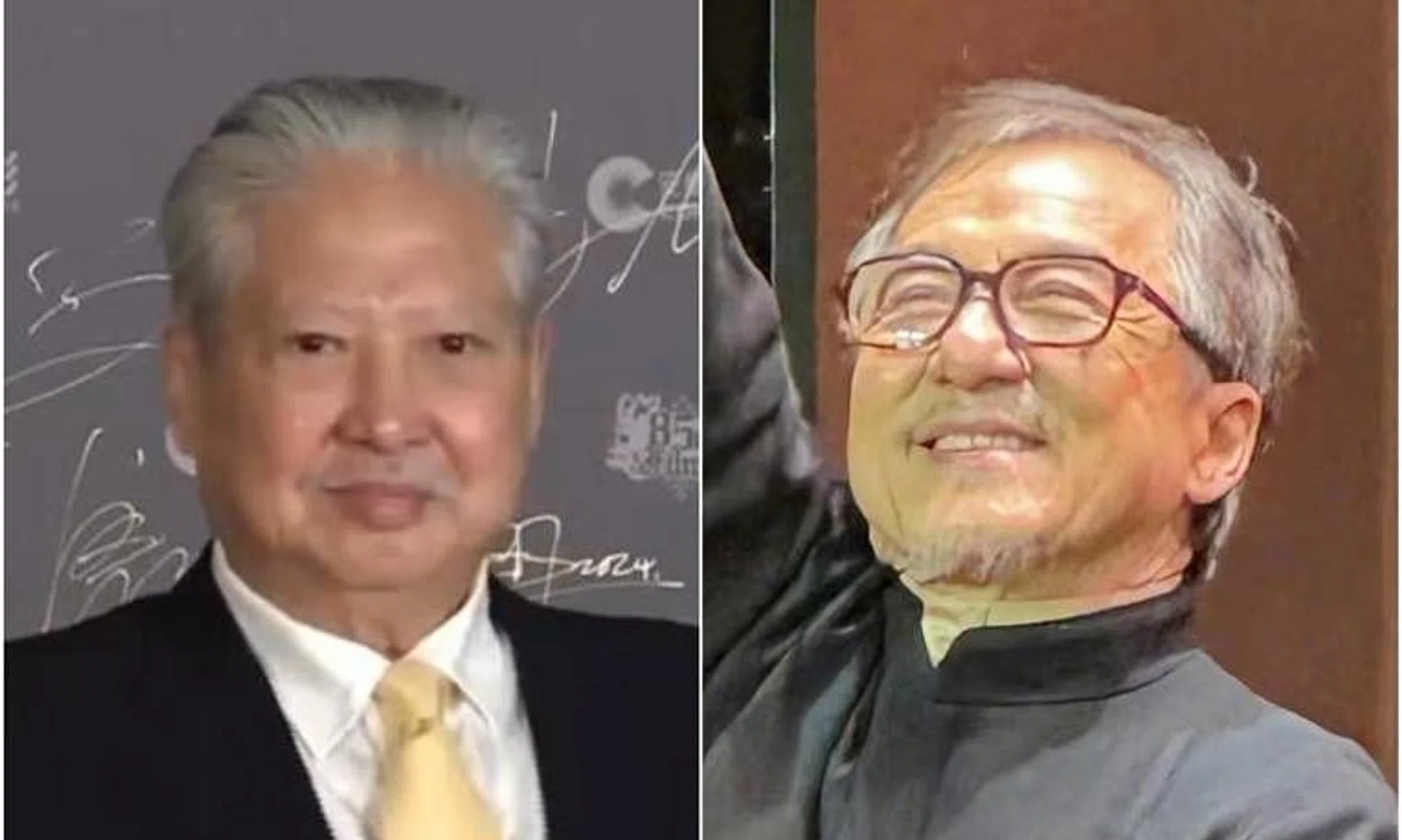 Sammo Hung (left) defended Jackie Chan, saying what matters is staying healthy as one ages.