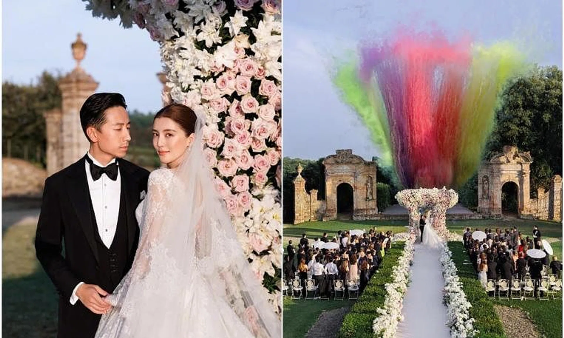 Karena Ng posted photos of her wedding with Mr Brian Sze on social media on Aug 5.
