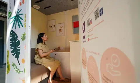 More places for mums to breastfeed: Local start-up brings mobile lactation pods to workplaces