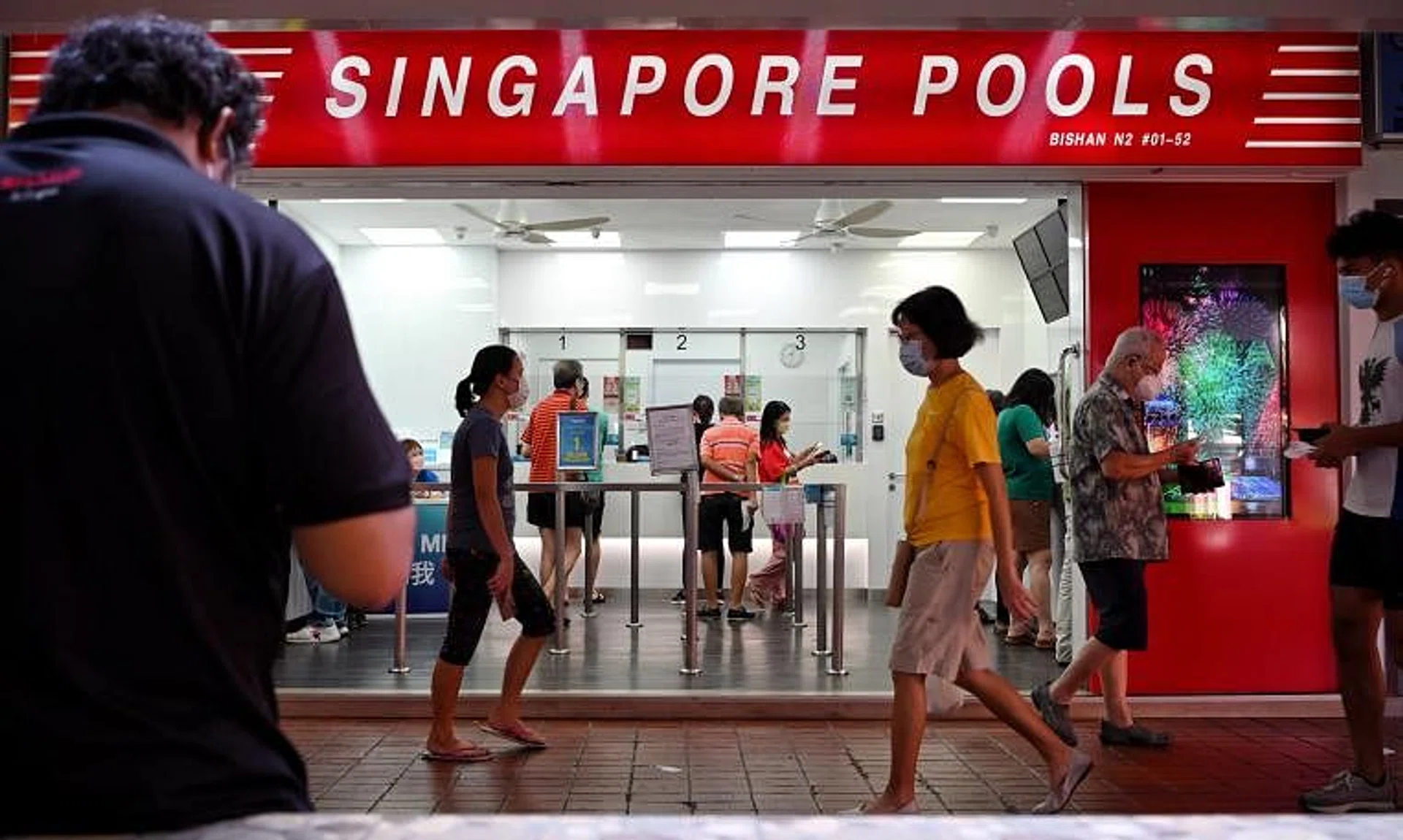 A total of $9.2 billion was spent on bets on lotteries and sports in the Tote Board’s last financial year.