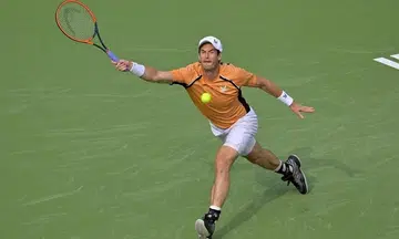 Murray serves up first round win over Goffin at Indian Wells