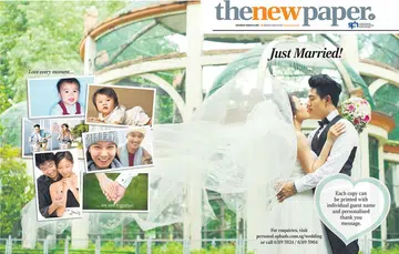 Make headlines at your wedding